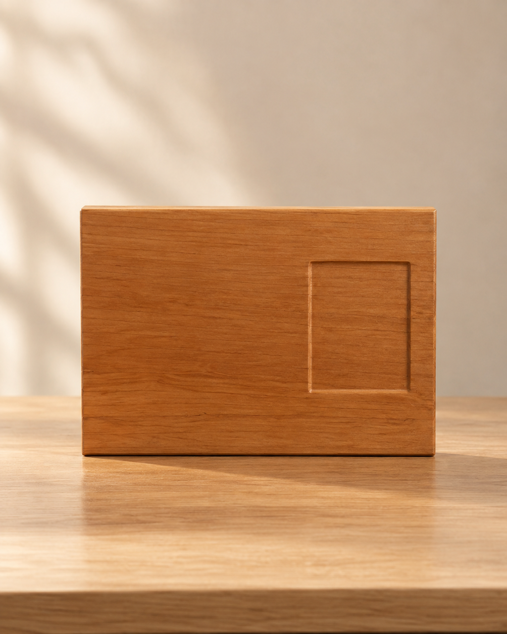 Amore Eterno – Urna in Legno con Decorazione Floreale